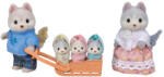 EPOCH Sylvanian Families Familia husky-ilor (5636) Figurina