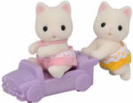 EPOCH Sylvanian Families Gemeni pisic cu flori (5773) Figurina