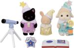 EPOCH Sylvanian Families Prieteni din grădiniță - Trio pentru somn la petrecere (5750) Figurina