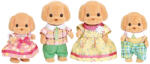 EPOCH Sylvanian Families Familia de pudeli jucăuși (5259) Figurina