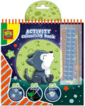 SES Creative Carte de colorat activă care luminează în întuneric 3 în 1 (118)