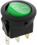  Întrerupător basculant 230V verde (5508-)