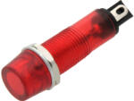 Control neon de 9mm (roșu) 230V (0651-)