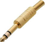 BLOW Conector Jack 6, 3 ST GOLD (1196-)