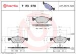 BREMBO Set placute frana BREMBO P 23 070 (P 23 070)