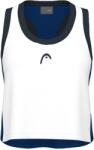 Head Maiouri tenis dame Head Play Crop Top - white/royal (814864-WHRO)