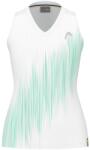 Head Maiouri tenis dame Head Performance Tank Top - candy/print perf white (814604-CAXR)