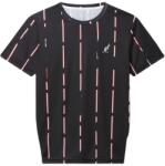 Australian Tricouri bărbați Australian Ace With Stripes Print - nero (TEUTS0051-003)