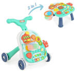 Moni járássegítő 2in1 kisasztallá alakítható, kosárral KÉK