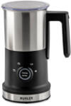 Muhler Spumator de lapte Muhler MFF-44S, 500W, 240ml, Inox, Capac de protecție, Negru/Inox Fierbator