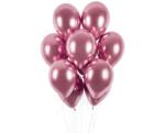  Rózsaszín fényes metál lufi - partywebshop