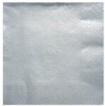  Ezüst szalvéta - partywebshop