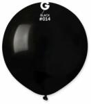  Fekete pasztel latex lufi 48 cm