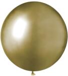  Arany fényes metál lufi 48 cm - partywebshop