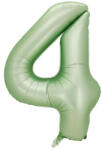  4 szám pisztácia zöld lufi