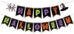  Halloween színes zászlófüzér