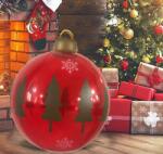  Felfújható karácsonyi gömb gumiból - partywebshop