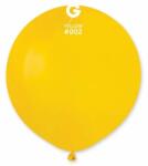  Sárga pasztel latex lufi 48 cm - partywebshop