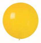  Latex nagy gömb sárga lufi
