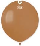  Kávé barna pasztel latex lufi 48 cm - partywebshop