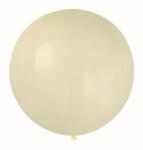  Latex nagy gömb bézs lufi - partywebshop