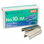 Max Tűzőkapocs, No. 10, MAX 2M10-1, 1000db/doboz (NO.10-1M STAPLES) - iconink