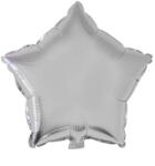  Fóliás lufi 46cm csillag ezüst