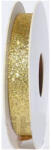  Dekorációs Szalag Glitteres Arany 1cm 10m