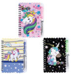 Pátria nyomda Zrt Jegyzettöbmb Unikornis spirálos vonalas golyóstollal