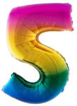 Fundrag fóliás lufi 40in, szivárványos-5