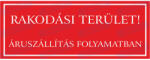  Rakodási terület áruszállítás folyamatban tábla matrica : Tábla-matrica mérete - 350 x 500 mm, Tábla-matrica típusa - matrica