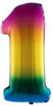 Fundrag fóliás lufi 40in, szivárványos-1