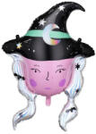  Lufi fóliás boszorkány fej 61, 5 cm X 86, 5 cm