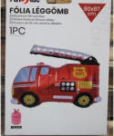  Fólia lufi 80x87cm tűzoltóautó