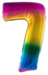 Fundrag fóliás lufi 40in, szivárványos-7