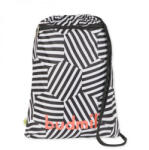 budmil tornazsák, fekete-fehér 10150029/S45