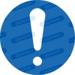  Általános kötelező intézkedés piktogram matrica ISO 7010 M001 : Tábla-matrica mérete - 50 x 50 mm (4db), Tábla-matrica típusa - matrica