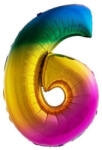 Fundrag fóliás lufi 40in, szivárványos-6