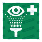  Szemmosó piktogram matrica E011 : Tábla-matrica mérete - 50 x 50 mm (4db), Tábla-matrica típusa - matrica
