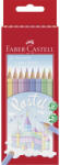 Faber-Castell hatszögletű színes ceruza pasztell sz. 10db/k