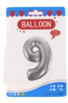  Fóliás lufi szám Ante 16 inch ezüst - 9