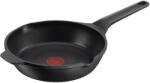 Tefal Tigaie Tefal Robusto, 26 cm, inductie, invelis antiaderent din titan, aluminiu turnat, indicator Thermo-Signal, margini turnare, maner lateral integrat, negru (3168430333895) - rombiz