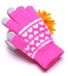 Gigapack Érintő kesztyű (univerzális, szív) RÓZSASZÍNGP-40412