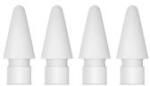 Apple Pencil érintőképernyő ceruza póthegy 4db (szilikon, Apple Pencil kompatibilis, MLUN2ZM/A utód) (165985)