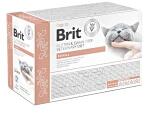 Brit VD Cat Renal Salmon Pouch filets in Gravy lazaccal 12x85g