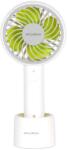 STYLIES - Ventilator portabil reîncărcabil LACERTA 4W/5V 2500 mAh alb (CV0050) Ventilator
