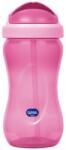 Wee Baby Чаша със сламка Wee Baby Colorful - 350 ml, розова (761)