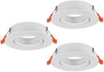 EGLO Süllyesztett lámpa keret, 3 darabos - Sapereta-E Eglo 74046, 3xGU10 foglalattal, 220-240 V, IP20 (74046)