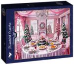 Bluebird Puzzle 1000 db-os puzzle - Christmas Feast in Pink (91081) (91081)