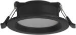 EGLO Süllyesztett LED lámpa, fekete - Idun-E Eglo 74159, 485 lm, 4000 K, 4 W, 220-240 V (74159)